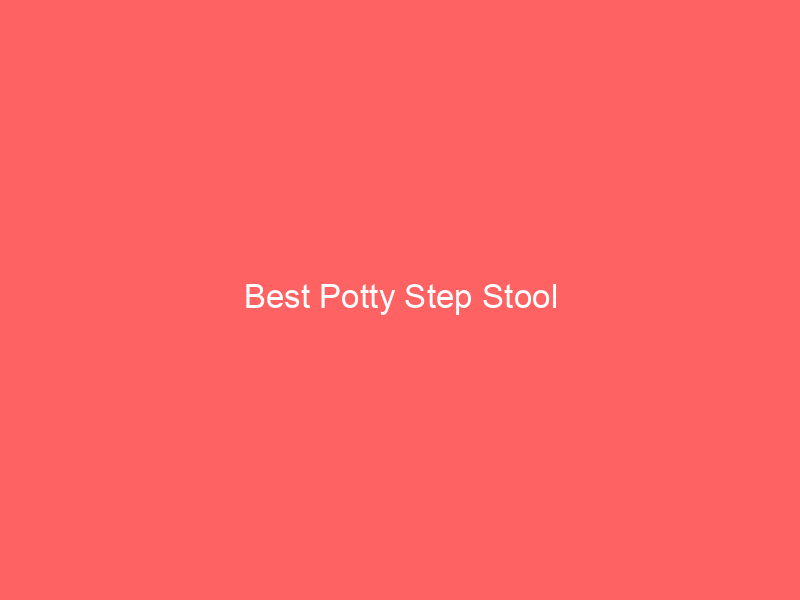 Best Potty Step Stool