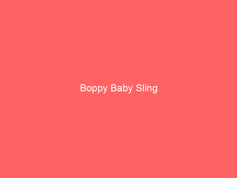 Boppy Baby Sling