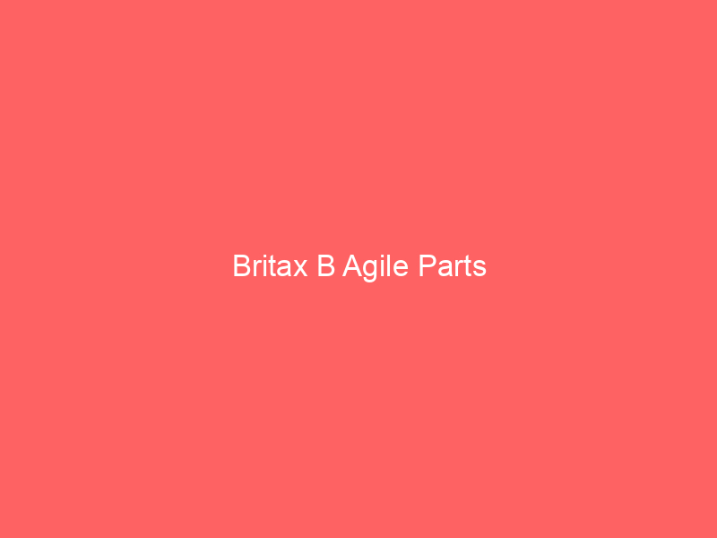 Britax B Agile Parts
