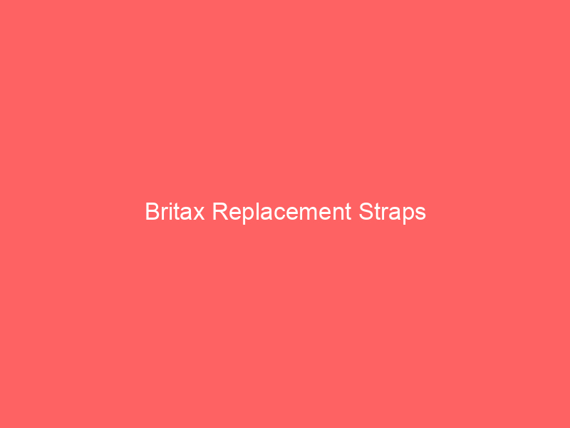 Britax Replacement Straps