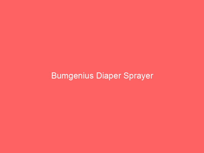 Bumgenius Diaper Sprayer