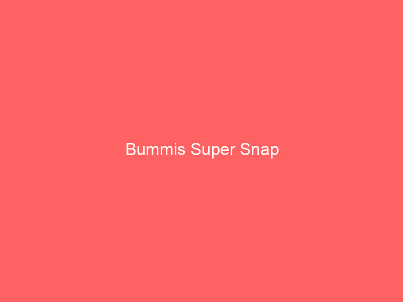 Bummis Super Snap