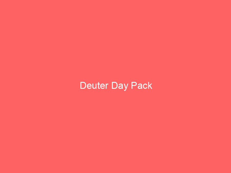 Deuter Day Pack