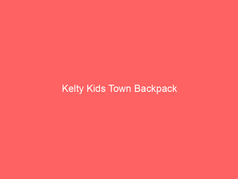 Kelty Kids Town Backpack