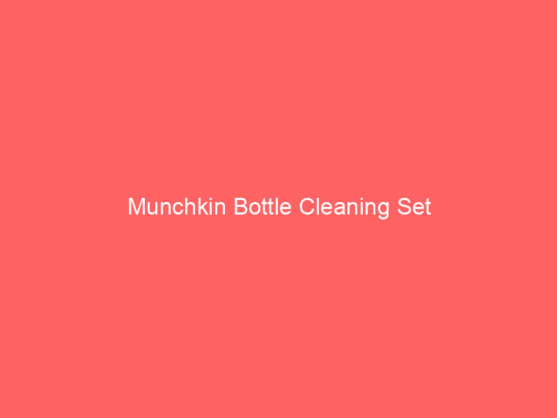 Munchkin Bottle Cleaning Set