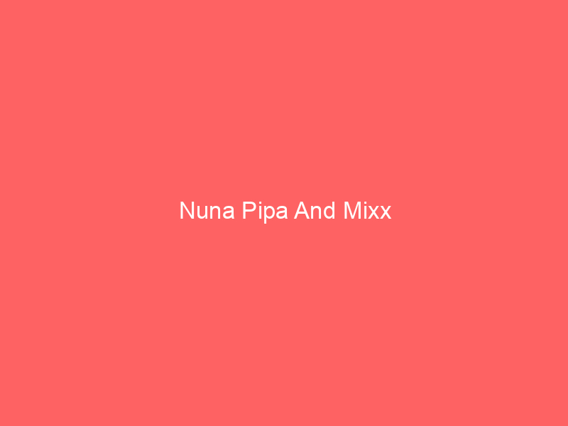 Nuna Pipa And Mixx
