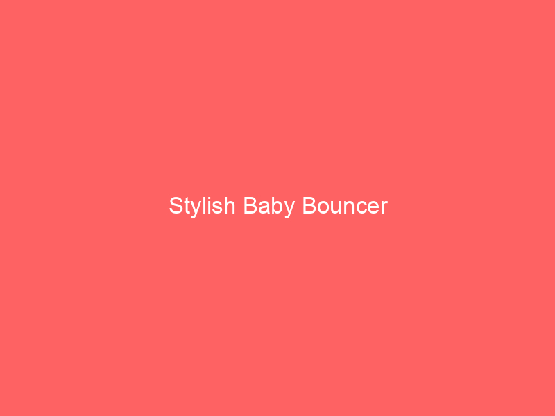 Stylish Baby Bouncer