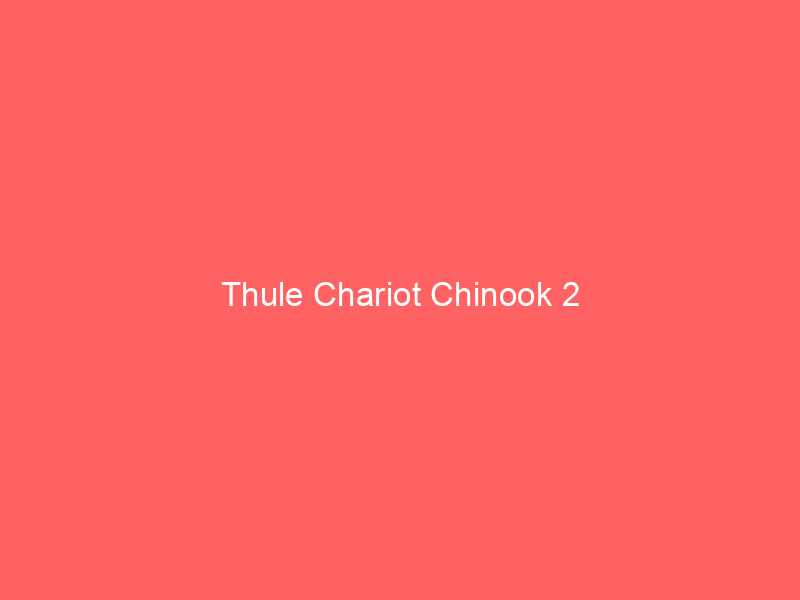 Thule Chariot Chinook 2