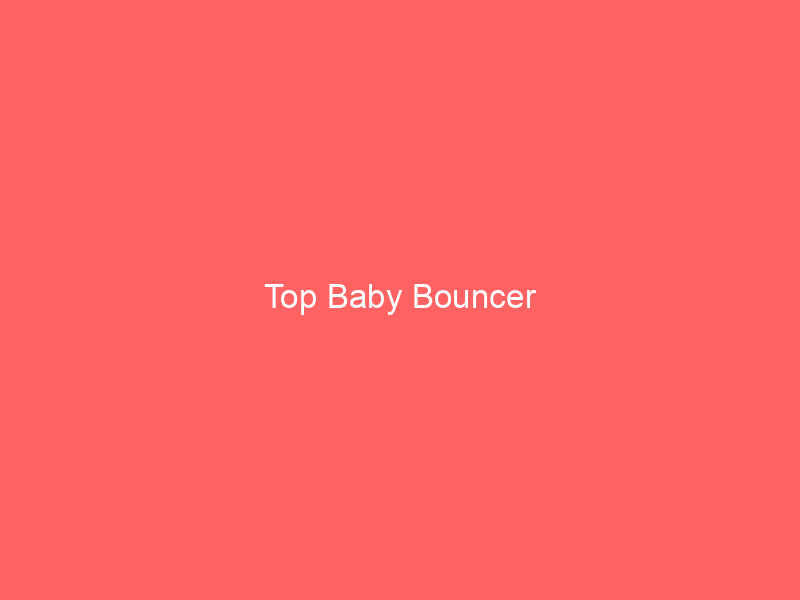 Top Baby Bouncer