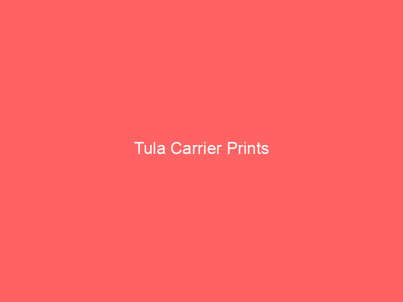 Tula Carrier Prints